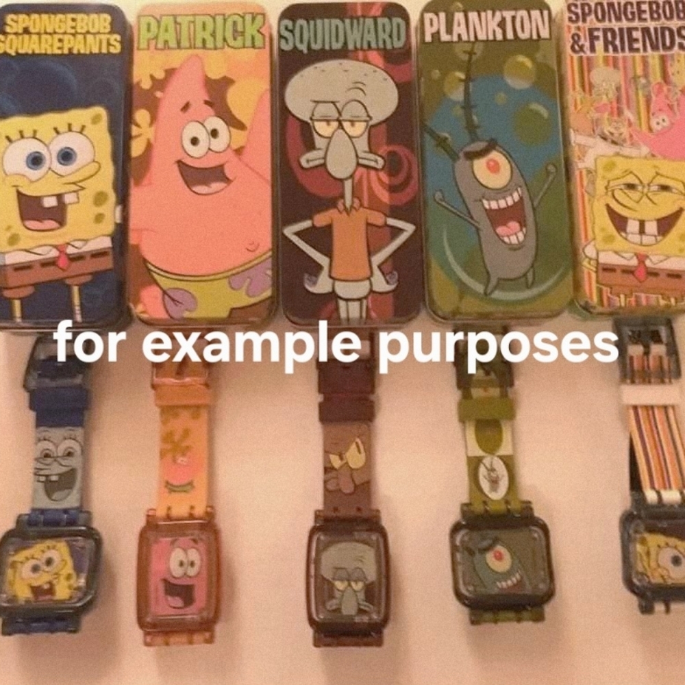 SpongeBob Squarepants Watch Set Of 5 NIB
